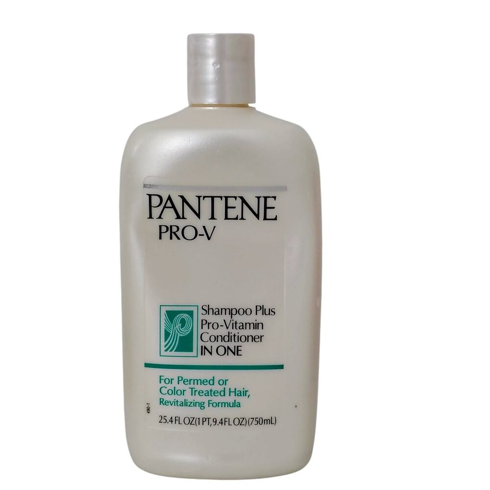 Pantene Pro-V Shampoo Plus ProVitamin Conditioner in one 25.4 oz Perm Color Hair